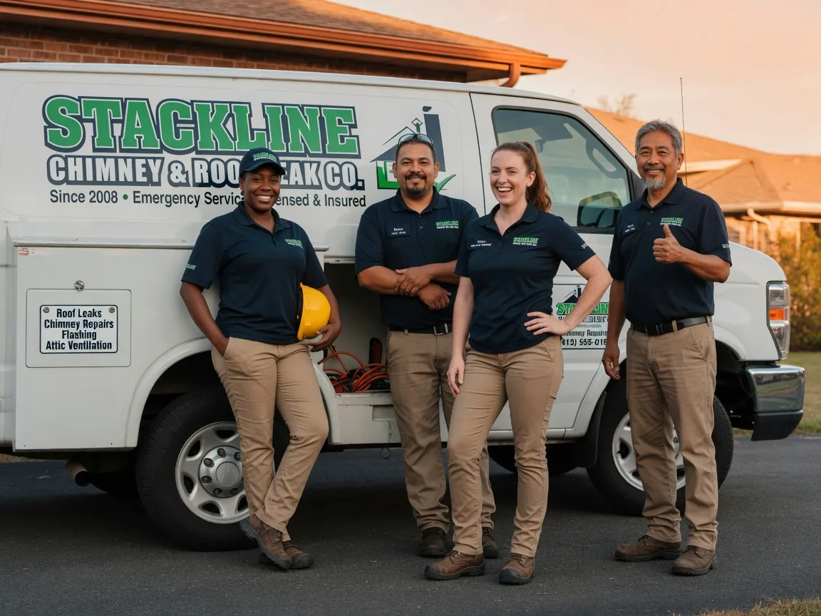 Chimney flashing repair company in Troy, KS